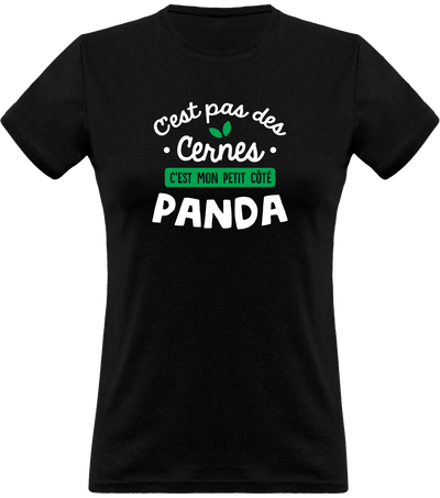 T shirt femme c'est pas des cernes