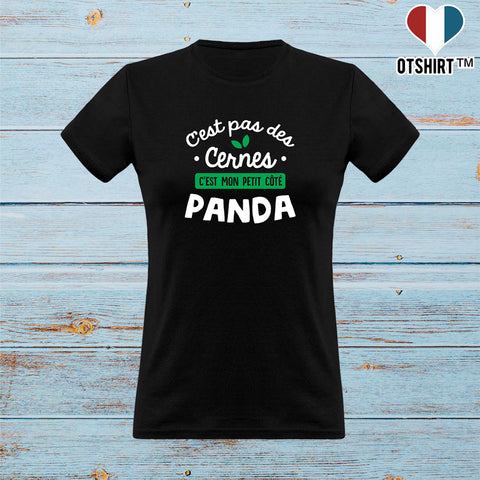 T shirt femme c'est pas des cernes