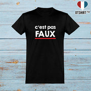  T shirt homme c'est pas faux