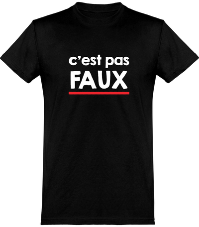  T shirt homme c'est pas faux