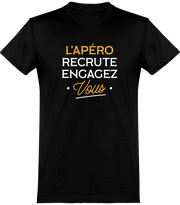  T shirt homme l'apéro recrute