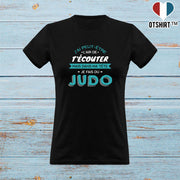 T shirt femme je fais du judo