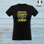 T shirt femme thérapie judo