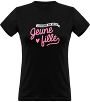 T shirt femme j'enterre ma vie de jeune fille