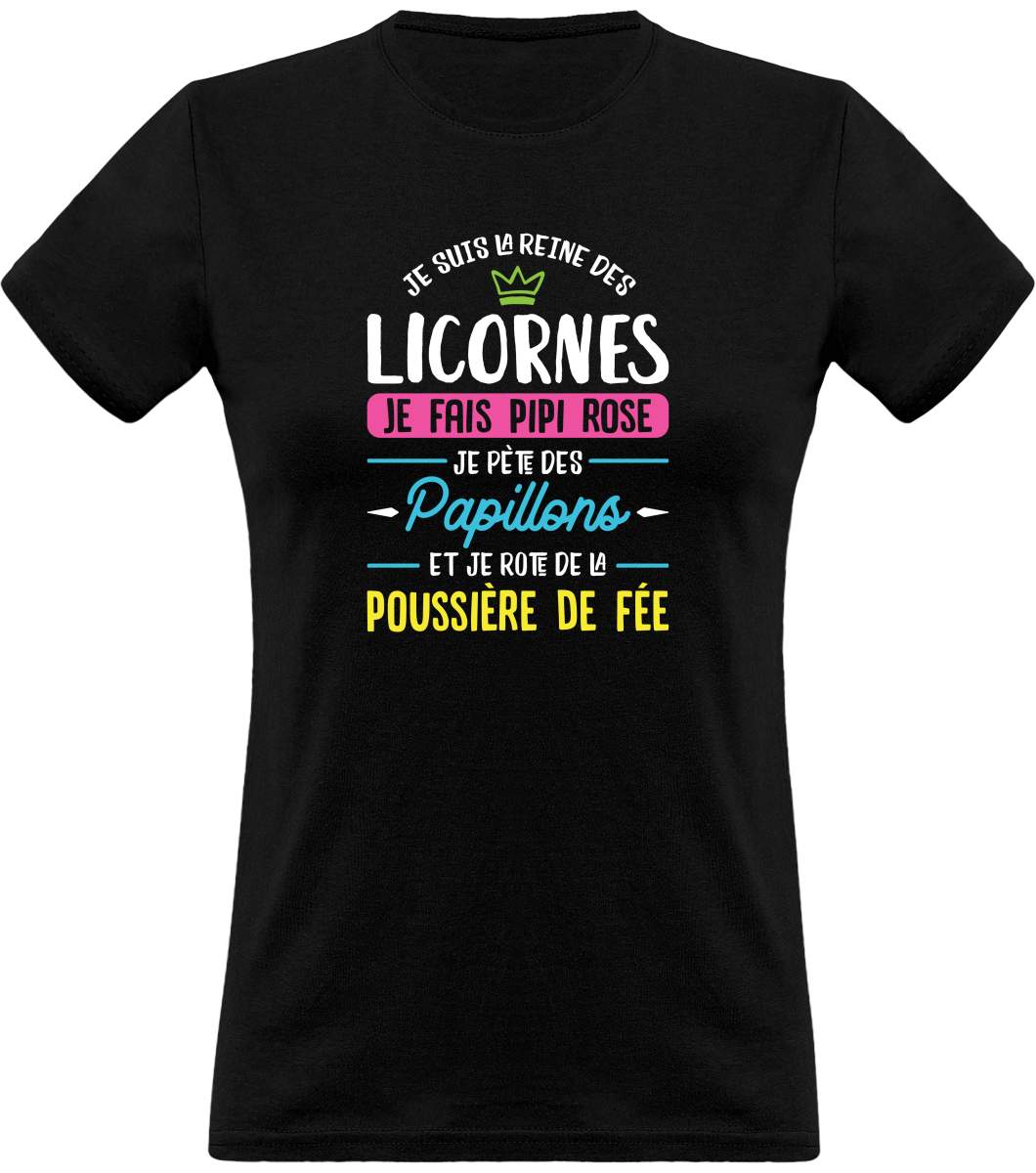 T-shirt Fille Pep & Co Gris – 7-8 Ans – Col Rond – Manches Longues – Licorne