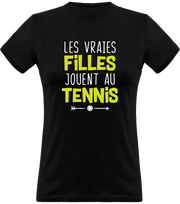 T shirt femme les vraies jouent au