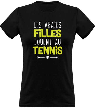 T shirt femme les vraies jouent au