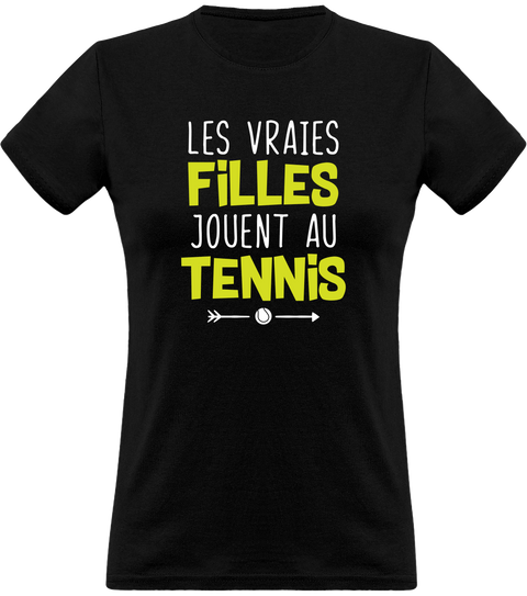 T shirt femme les vraies jouent au