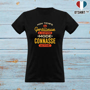 T shirt femme ma gentilesse à expiré