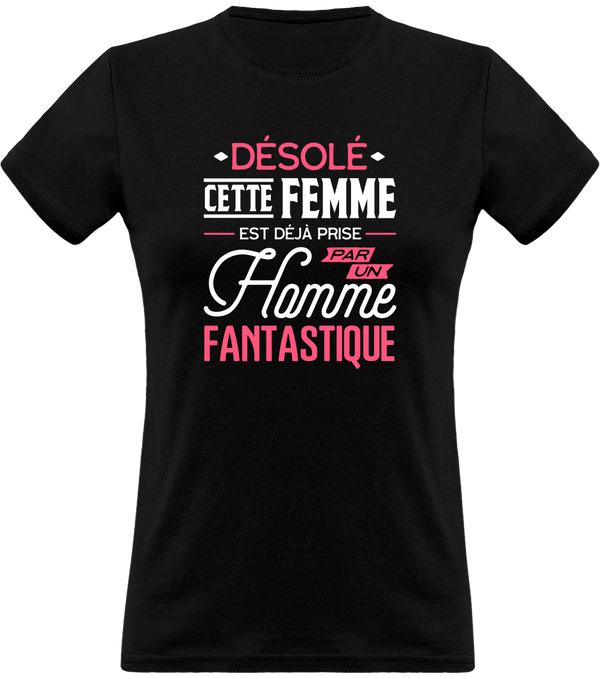 Cadeau femme T shirt femme une super fille otshirt