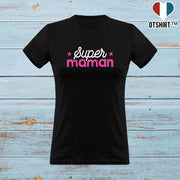 T shirt femme super maman