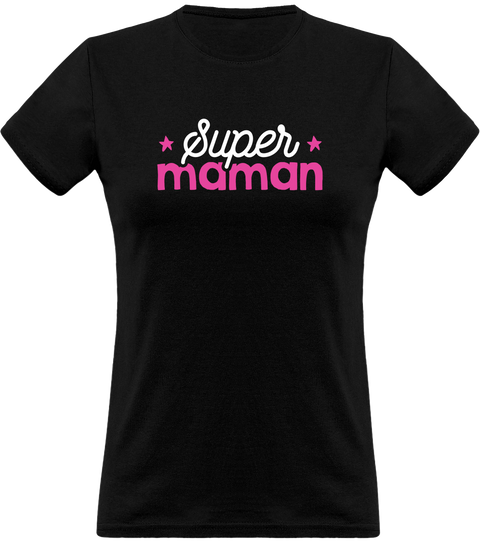 T shirt femme super maman t shirt