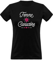 T shirt femme femme de caractère