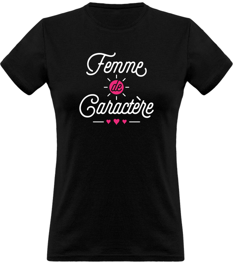 T shirt femme femme de caractère