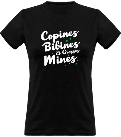 T shirt femme copines & bibines t shirt