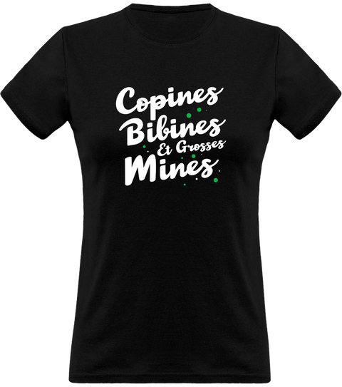 T shirt femme copines & bibines t shirt