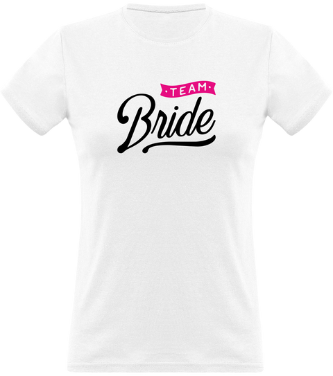 T shirt femme team bride