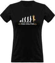 T shirt femme yoga evolution