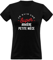T shirt femme une super arrière petite nièce