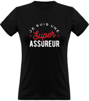 T shirt femme une super assureur
