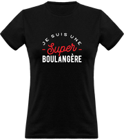 T shirt femme une super boulangère