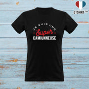 T shirt femme une super camionneuse