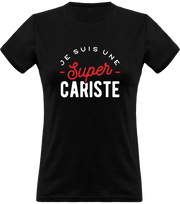 T shirt femme une super cariste