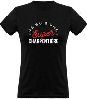 T shirt femme une super charpentière