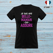 T shirt femme belle maman qui assure