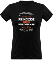 T shirt femme princesse et belle