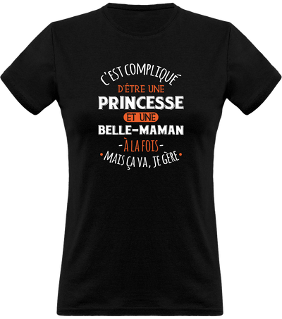 T shirt femme princesse et belle