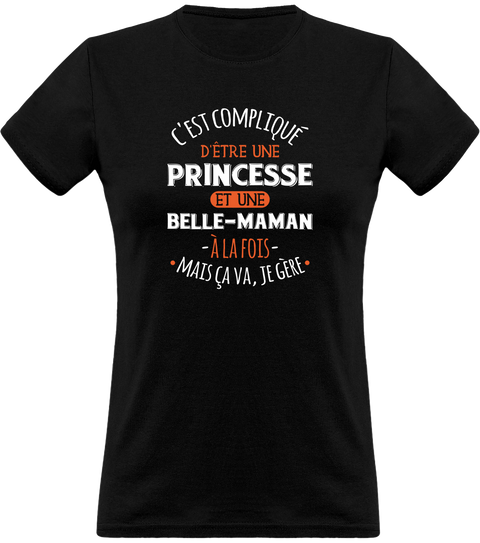 T shirt femme princesse et belle