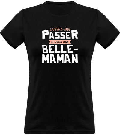 T shirt femme je suis une belle