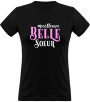 T shirt femme meilleure belle soeur
