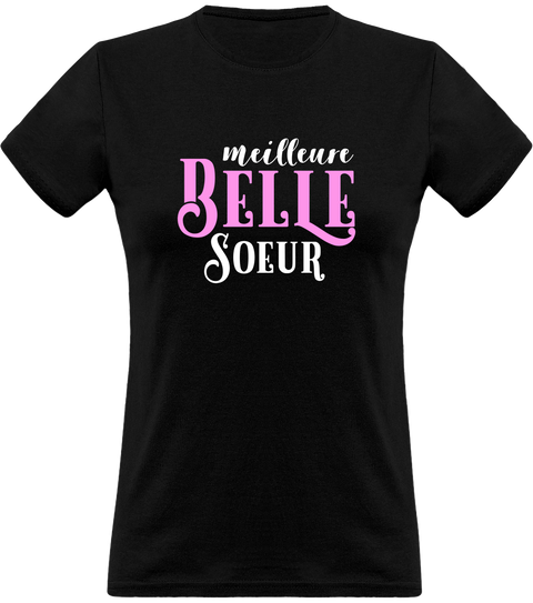 T shirt femme meilleure belle soeur