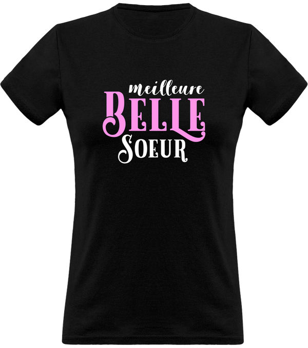 T shirt femme meilleure belle soeur