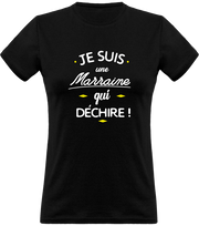 T shirt femme marraine qui déchire