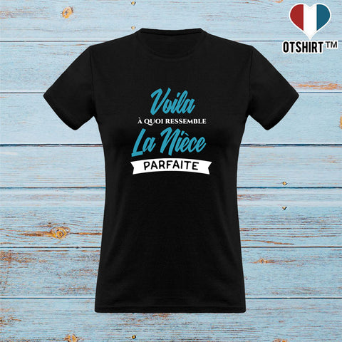 T shirt femme la nièce parfaite 2