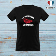 T shirt femme la meilleure nièce du monde