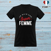 T shirt femme une super femme