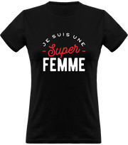 T shirt femme une super femme