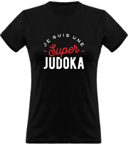 T shirt femme une super judoka