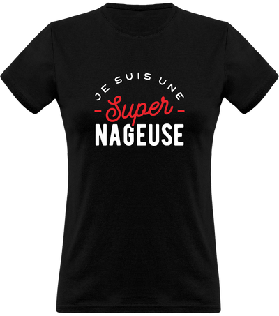 T shirt femme une super nageuse