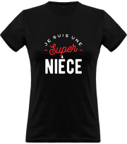 T shirt femme une super nièce