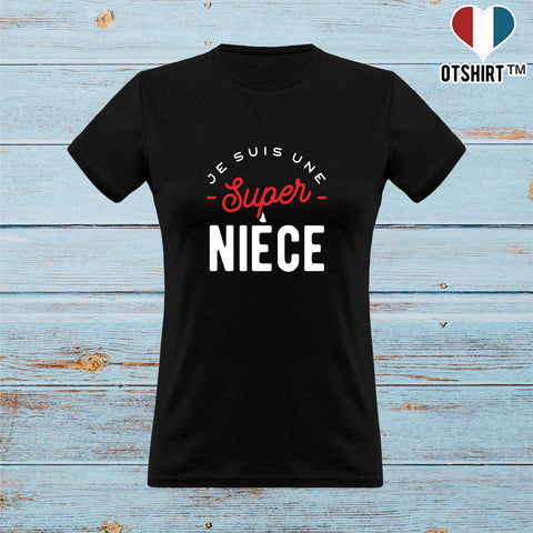 T shirt femme une super nièce