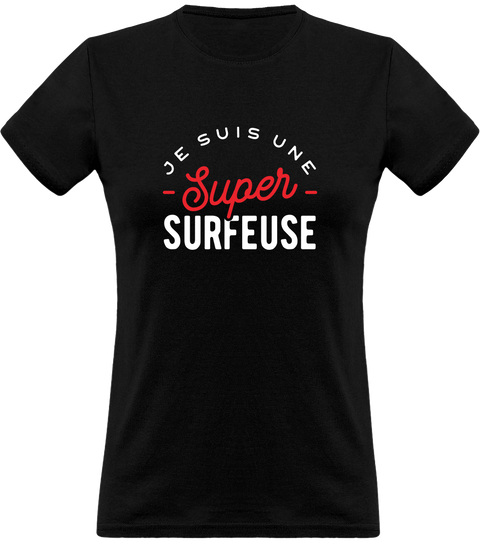 T shirt femme une super surfeuse