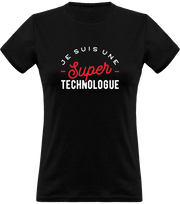 T shirt femme une super technologue
