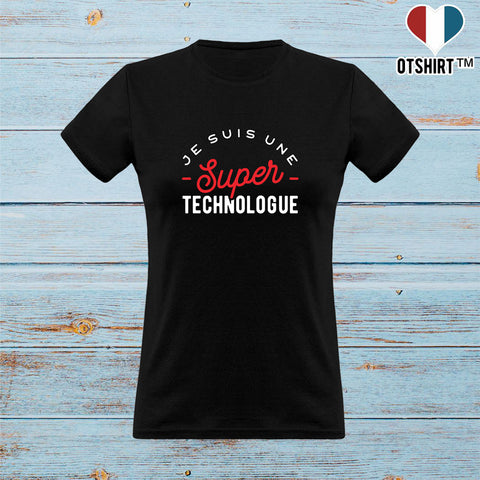 T shirt femme une super technologue