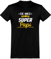  T shirt homme un super papi