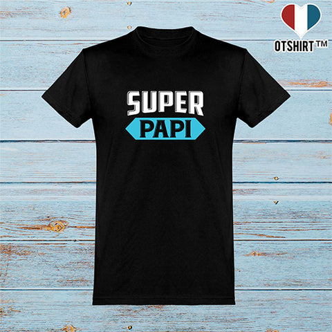  T shirt homme super papi